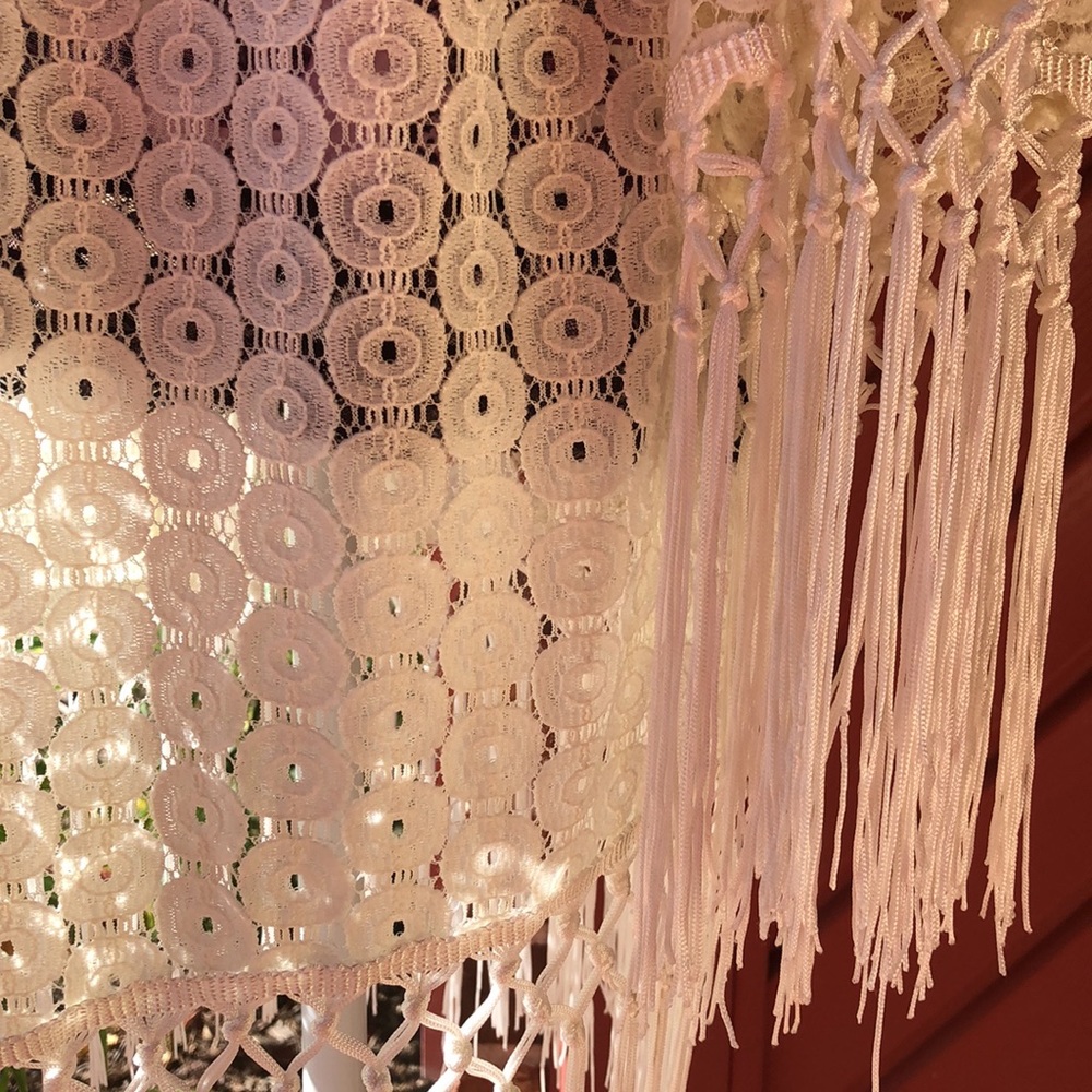 NWOT VELZRIA Open Fringed Cardigan - Picture 4 of 12